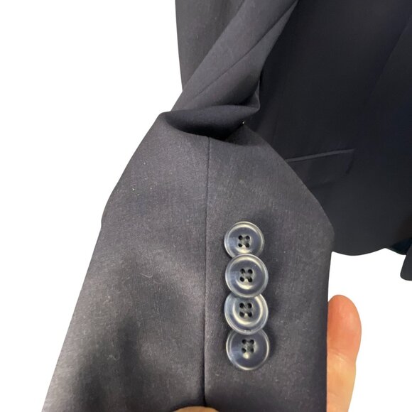 Michael Kors Blazer Jacket 50L Mens Black Wool Blend Business Career - Picture 5 of 9